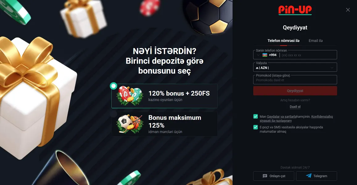 Pin-Up Casino Hesabına Necə Daxil Olmaq Olar
